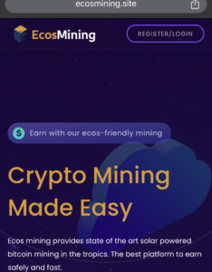 Ecosmining.site Review 