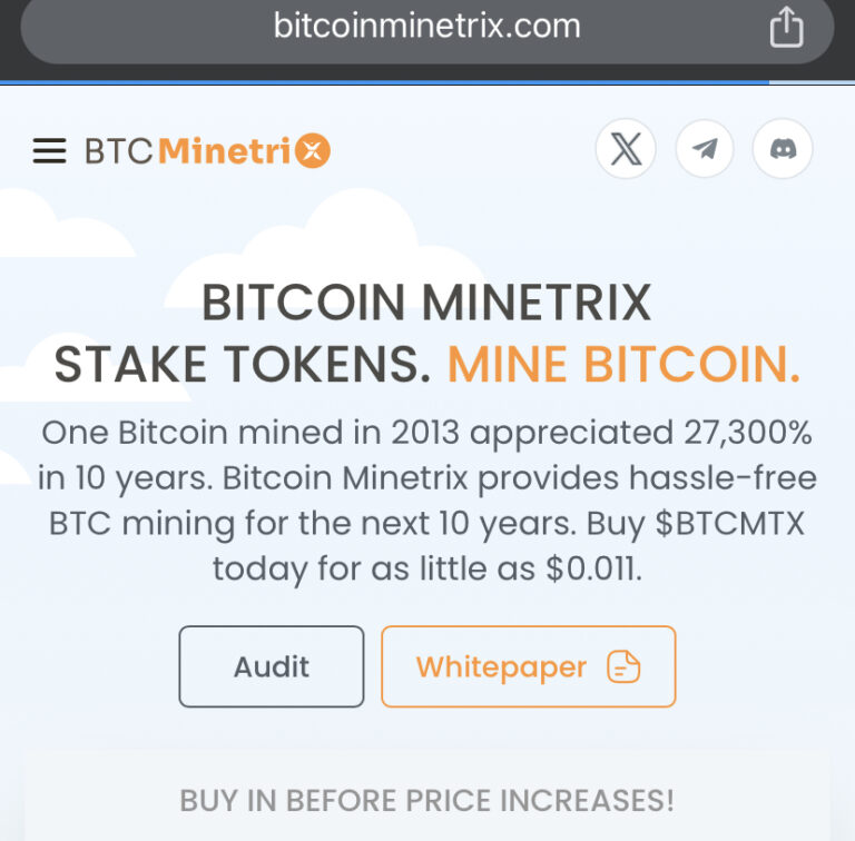 Bitcoinminetrix