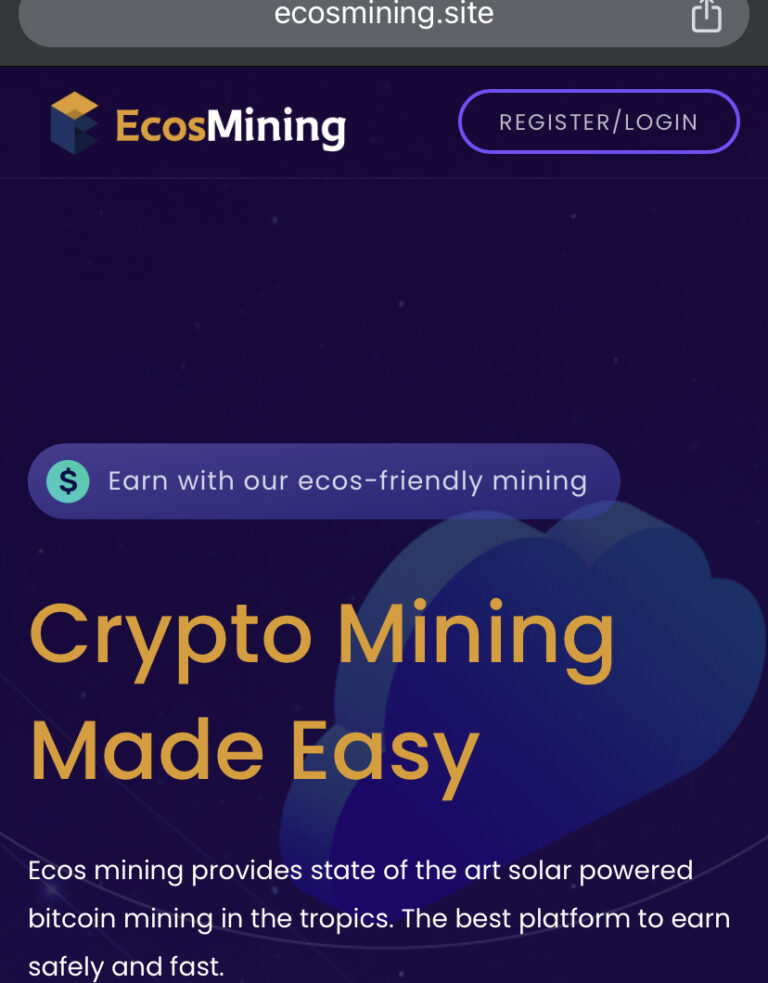 Ecosmining.site Review