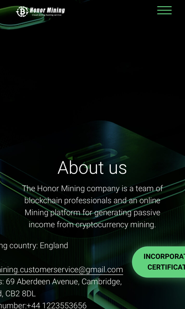 Honor mining